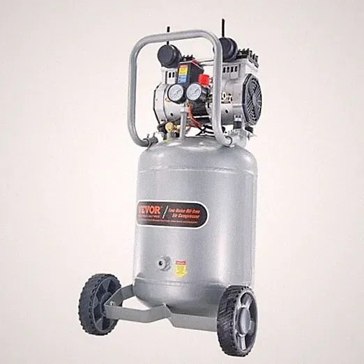 13-Gallon Air Compressor, 2HP, 4.6 SCFM@90PSI, Oil-Free Tank, Tire Inflation