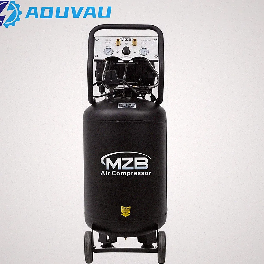 20-Gallon Ultra-Quiet Air Compressor 110V/60Hz Steel Air Tank 79 dB Noise Level