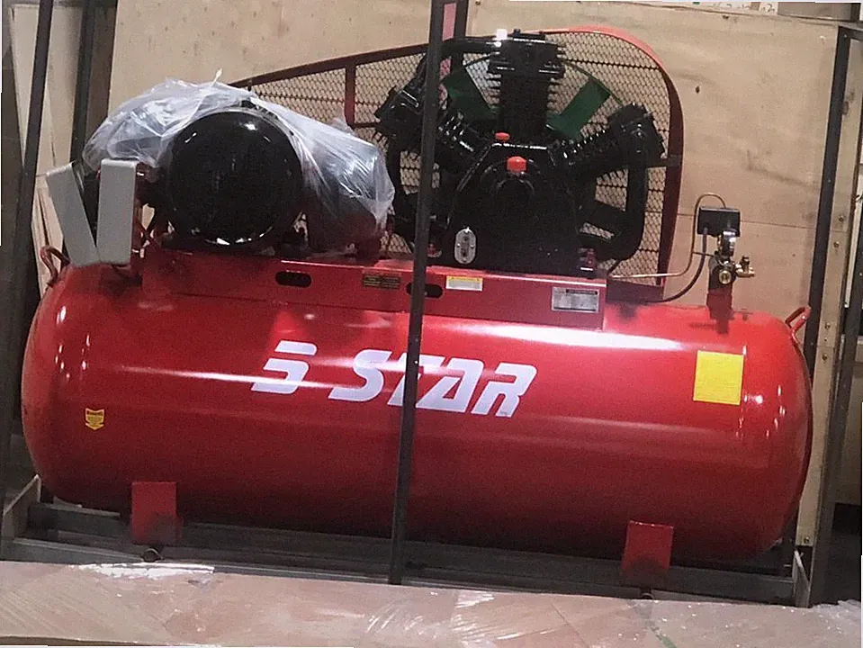 2025 Air Compressor New 5 Star 15 HP motor and over 100 gallon capacity tank