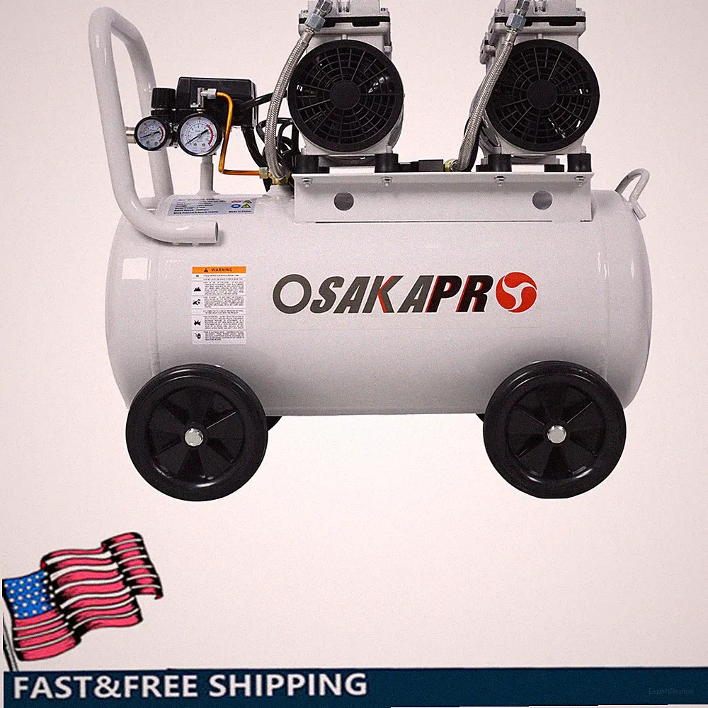 Air Compressor Tank 2.5HP 13 Gallons Adjustable Pressure w/Automatic Drain Valve