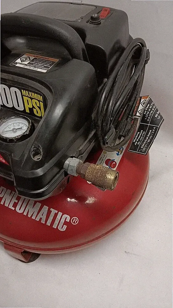 CENTRAL PNEUMATIC PANCAKE COMPRESSOR 3GAL 100PSI