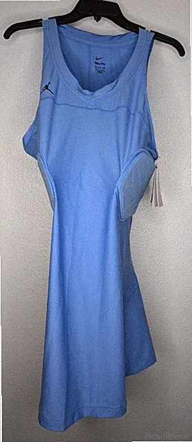 Nike Pro Air Jordan Men's UNC Blue Basketball Tank Size XXL Padded Compression